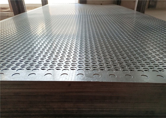 1.0mm Thickness length 8ft Metal Perforated Sheet For Fabrication